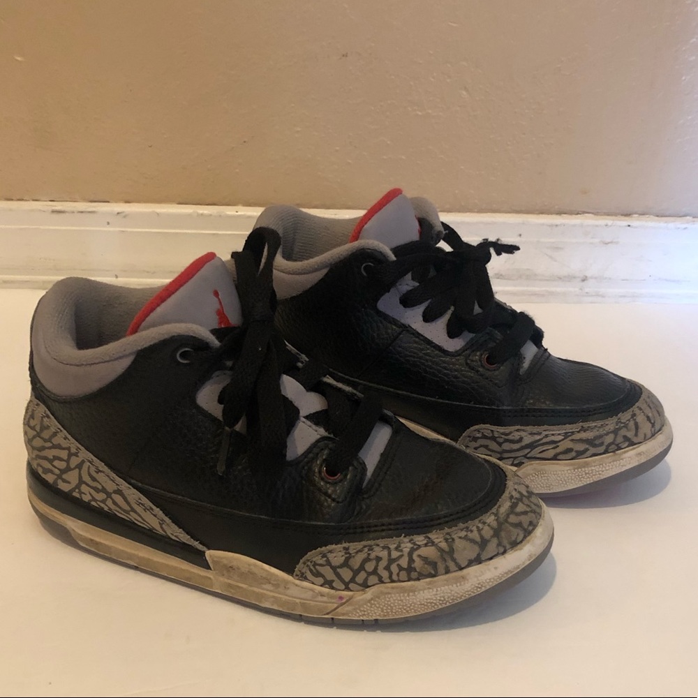 Nike Jordan black and red size 13c used